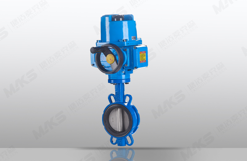 电动对夹式中线蝶阀