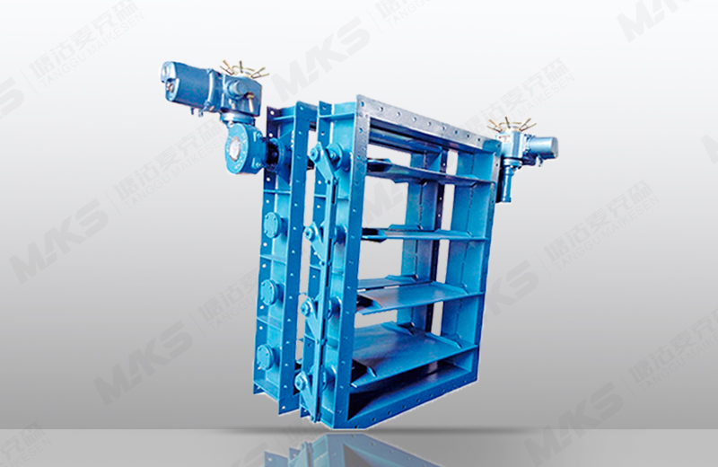 电动矩形百叶阀